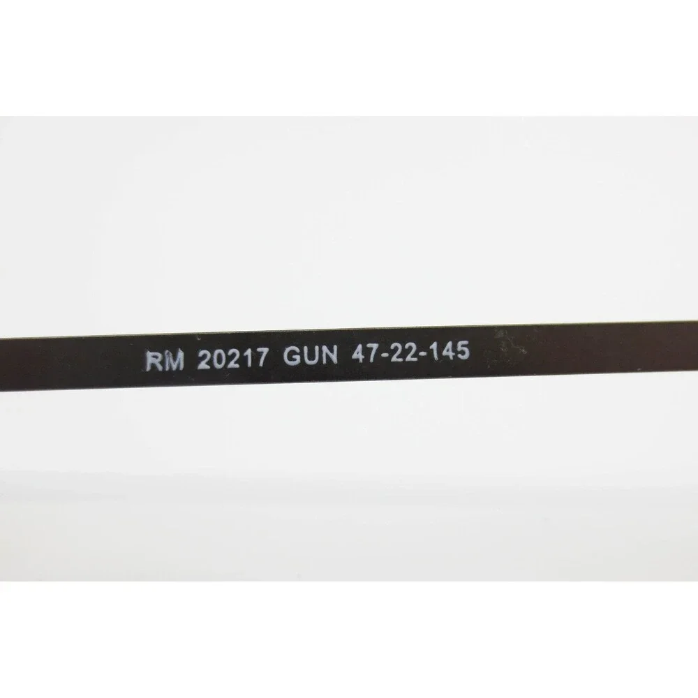 Robert Mitchel RM 20217 GUN 47-22-145 Gunmetal Tortoise Round Clubmaster Frames